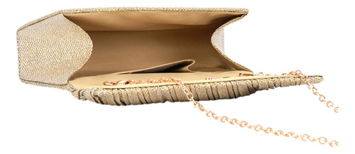Q Elegante Bolso Tipo Sobre Con Bolso De Noche Con Purpurina