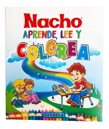 Cartilla Nacho Aprende Lee Y Colorear Para Niños