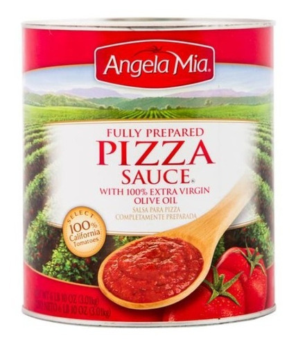 Salsa Para Pizza Angela Mia 3 Kg