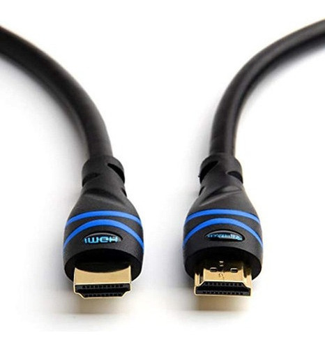 Cable Hdmi De Alta Velocidad En La Pared Del Bluerigger - 25