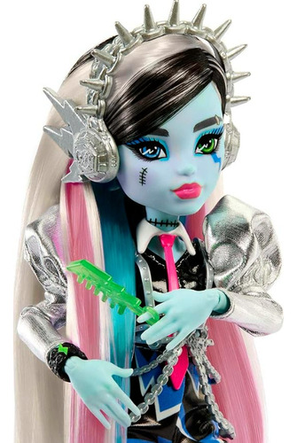 Boneca Frankie Stein Amped Up Rockstar Com Teclado
