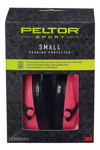 Supresor Ruido Orejeras Seguridad Peltor Sport Small 22db