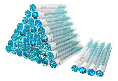 40x Rímel Desechable Cepillo Rímel Varitas Tubo Conjunto