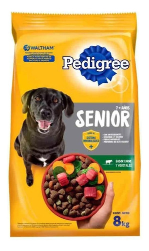 Pedigree Perros Adultos Mayor - 8 Kg