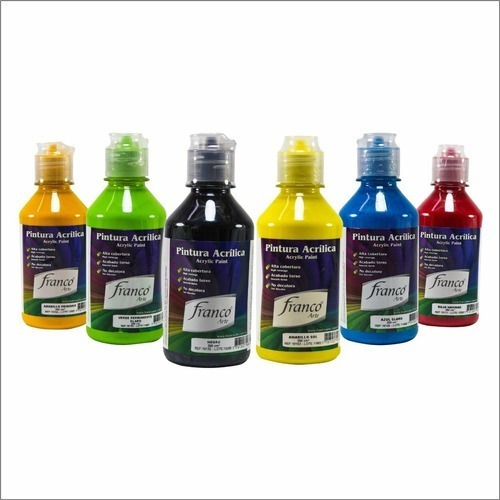 Pintura Acrílica Al Frio Franco Arte 250 Ml * 12 Unidades