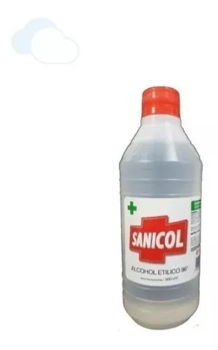 Alcohol De Cereal Sanicol - 1 Litro Apto Gastronomia Licores