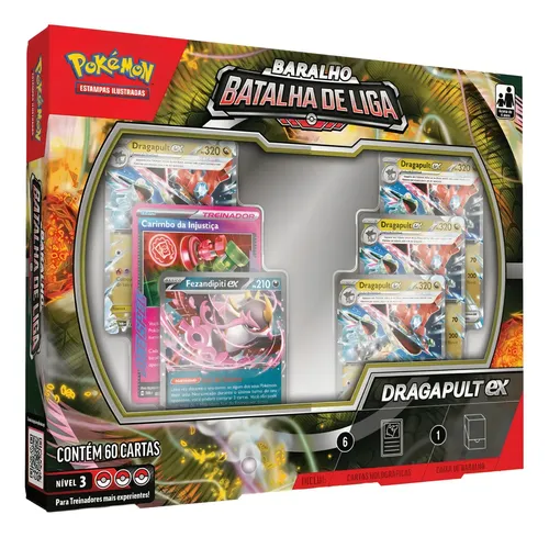 Baralho Pokémon Liga Dragapult Ex Baralho Liga De Batalha