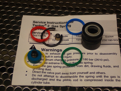 T2sk2-180 Hyson Tanker 2 Gas Spring Seal Kit (lot Of 2) Zza