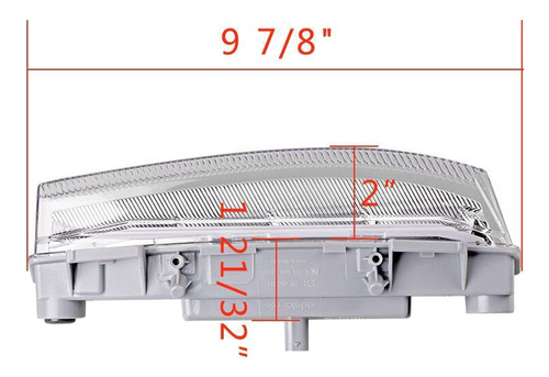 1 Par De Luces Delanteras Drl De Circulación Diurna, Faros A