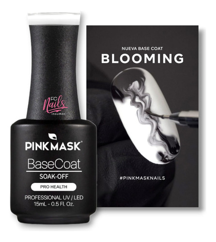 Base Coat Blooming Pink Mask