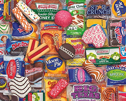 Springbok's 2000 Piece Jigsaw Puzzle Snack Treats - Made In