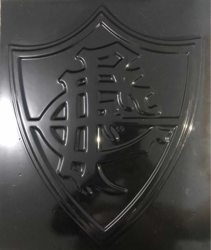 Forma Abs 3d - Time Escudo Brasão Fluminense - 40x34cm