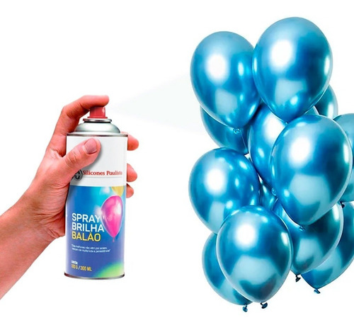 Spray Para Globos - Brillo Intenso - Calidad Premium!