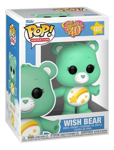 Funko Pop Wish Bear Ositos Cariñositos Verde 1207 Care Bears