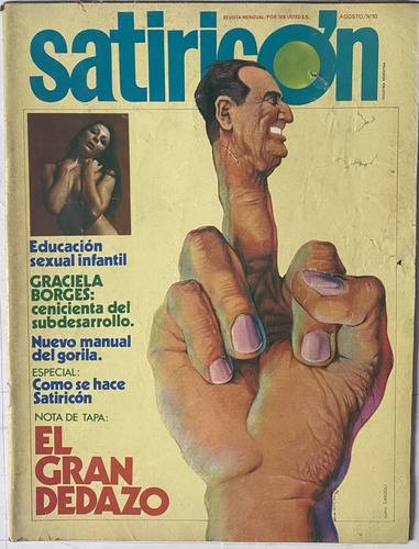 Satiricón # 10  (agosto De 1973) Oski Fontanarrosa / X7