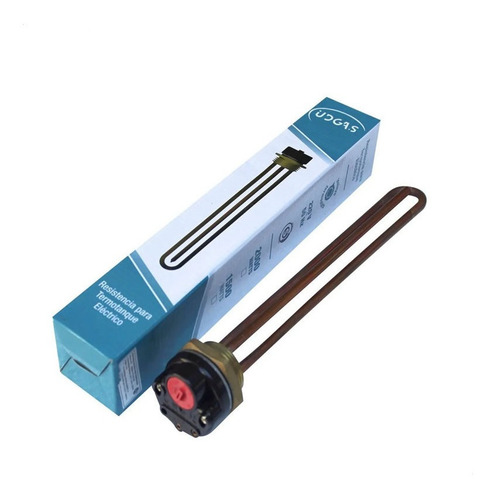 Imagen 1 de 9 de Kit Resistencia 1500 2000 W Termostato Termotanque Electrico