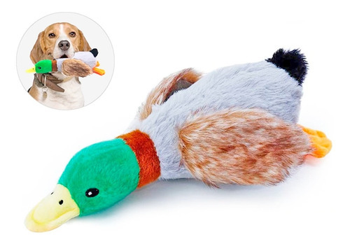 Brinquedo Pelúcia Cachorro Pet Interativo Macio Bichinhos Desenho Pato