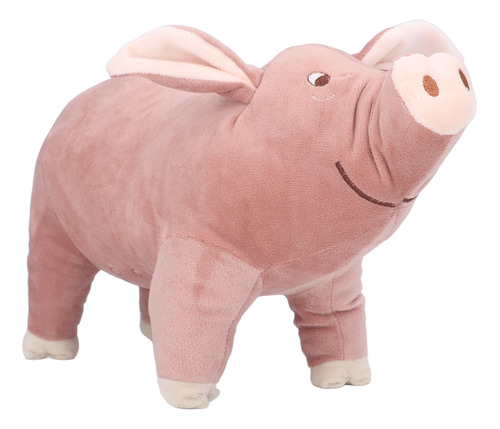 Almohada Suave Y Cómoda De Peluche Con Forma De Cerdo, 15.7