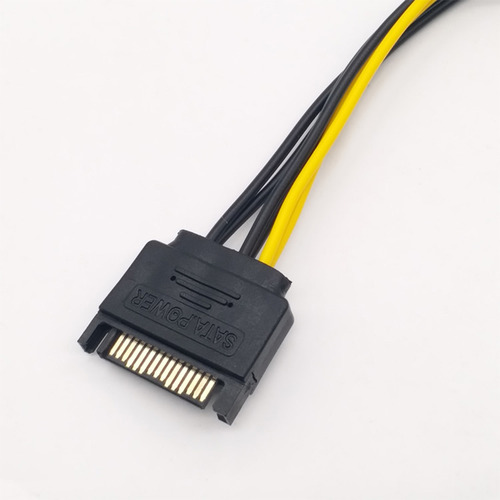 Cable De Fuente De Alimentación Pci-e, 5 Piezas, 15 Pines Ma