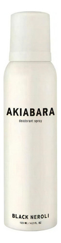 Akiabara Black Neroli Desodorante Mujer 123 Ml