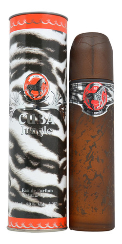 Cuba Jungle Zebra De Cuba Para Mujer, Aerosol Edp De 3.4 Onz