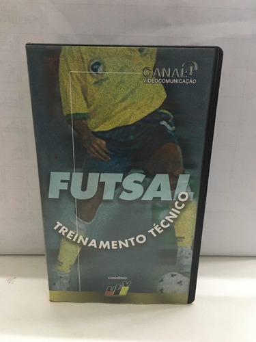 Futsal Treinamento Técnico Vhs Usado Em Bom Estado