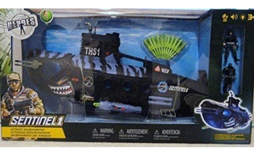 Playset Submarino True Heroes Sentinel 1 Attack De Toys R Us