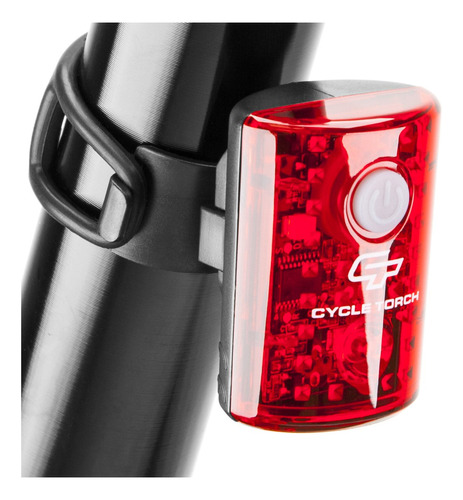 Antorcha De Bicicleta Recargable Por Usb Microbot Led Para B