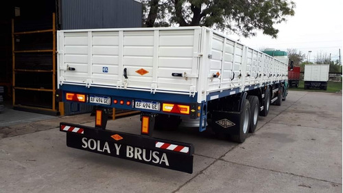 Semirremolque Sola Y Brusa. Barandas Volcables. Financiacion