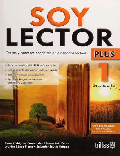 Soy Lector Plus 1. Secundaria - Rodriguez Caravantes, Clara