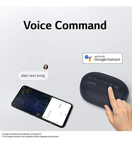 LG Xboom Go Speaker Pl2 Jellybean Bluetooth Inalámbrico De
