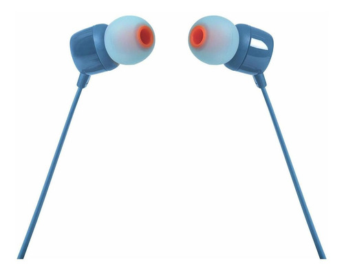 Fone de ouvido In-ear JBL Tune 110 blue