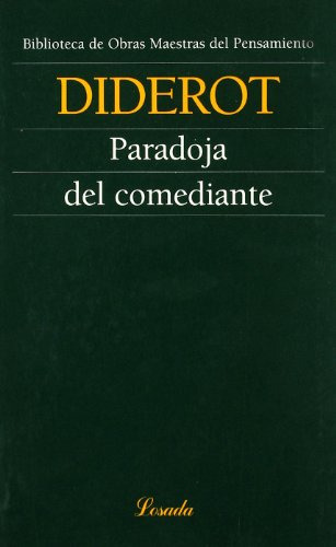 Paradoja Del Comediante - Omp 72 - Diderot Denis