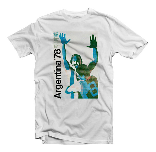 Remera Futbol Argentina Campeon 78 