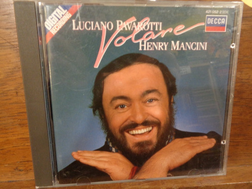 Luciano Pavarotti Volare Henry Mancini Decca Cd Alemán Op 