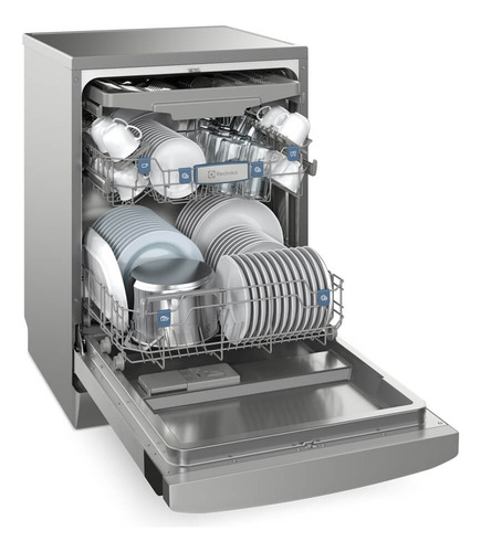 Lava-louças Electrolux 10 Serviços Ll10x Inox 220v Prateado