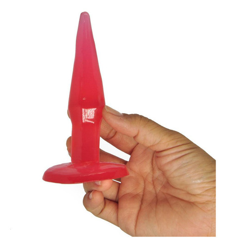 Plug Anal Beginners Vermelho 13 Cm X 2 Cm