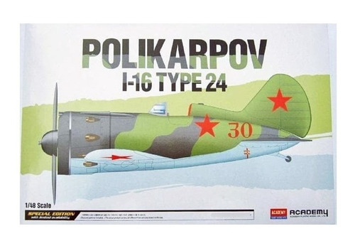 Polikarpov I-16 Type 24 - Escala 1/48 Academy 12314