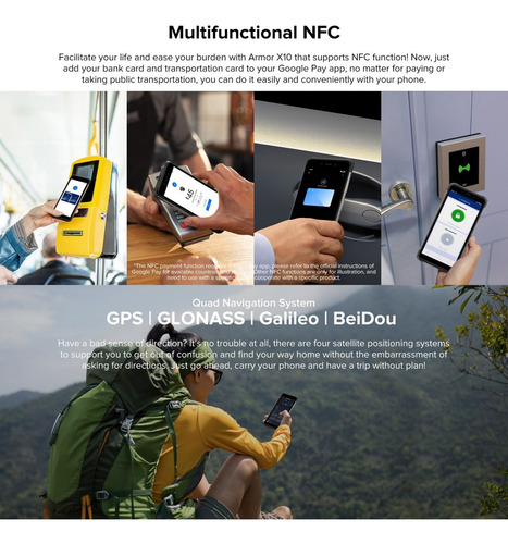 Ulefone Armor X10 | Resistente Ram 4 Gb / Interna 32 Gb | 4g