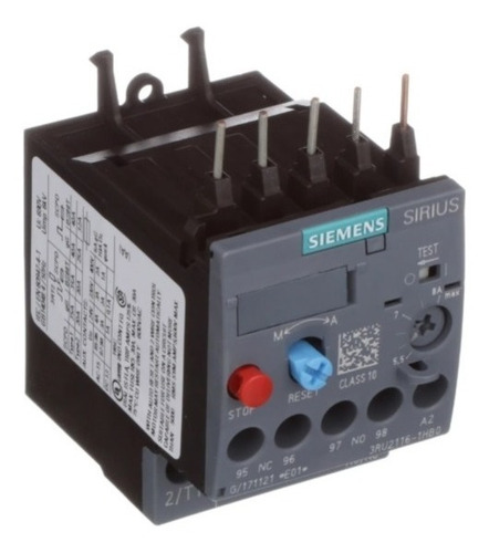 3ru2116-1hb0 Siemens Rel. Bimetalico S00 5.50 A 8.00 Amps