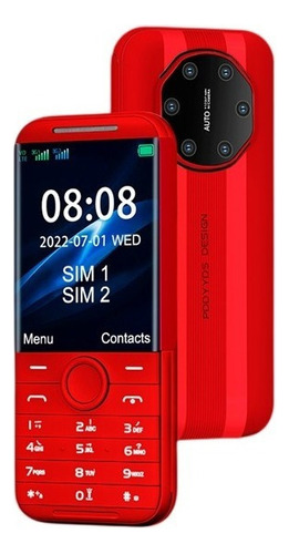 Teléfono Con Teclado Dual Sim H29, Red 3g, 2000 Mah, 240 X 3