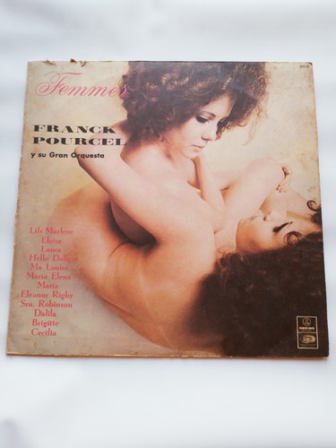 Vinilo Lp Frank Pourcel Femmes