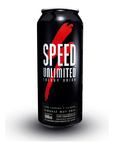 Speed Unlimited Energizante Lata X 500 Ml.