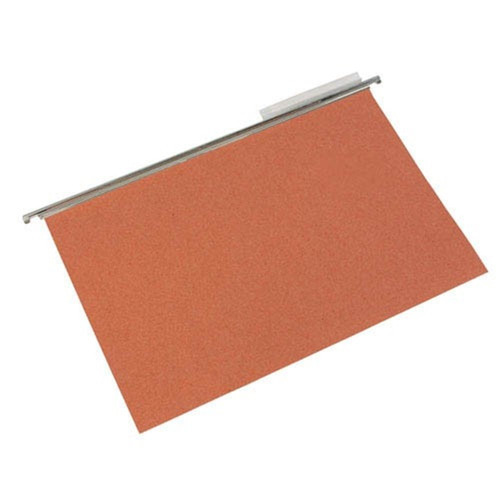 Carpeta Colgante Delta Marron Caja X 100 Visor Fijo Archivo