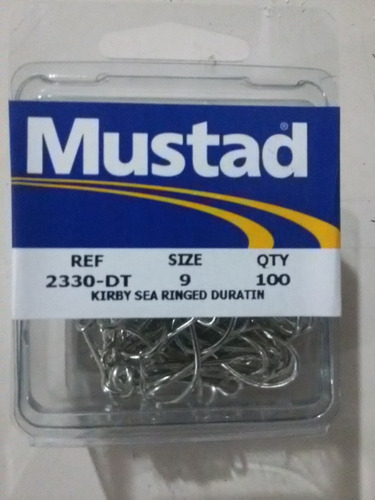 Anzuelo Mustad Kirby #9 