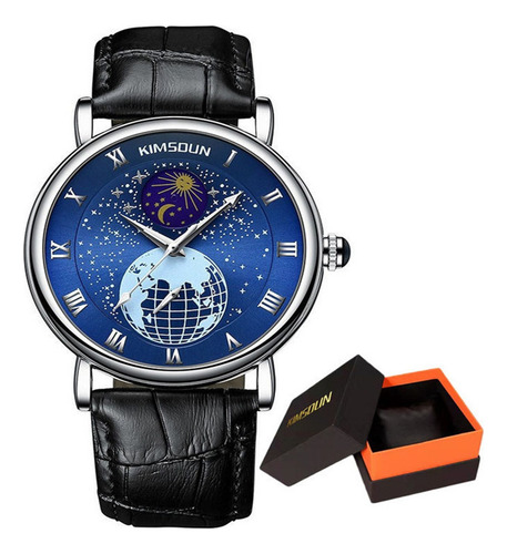 M Reloj Mecánico Automático Kimsdun Moon Phase