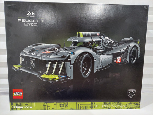 Lego 42156 Peugeot 9x8 Le Mans Hypercar, Technic
