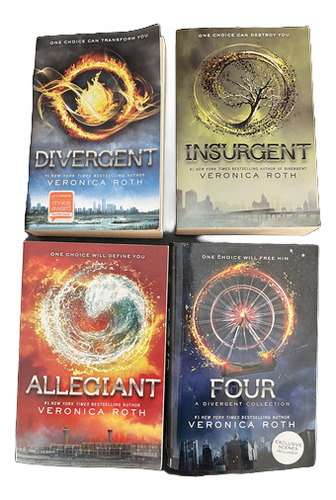 Divergent Saga Completa (4 Libros Inglés) Veronica Roth