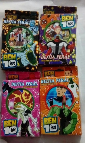 Ben 10 Juego De Cartas Coleccionable Caja X 30 Entrego Ya!!