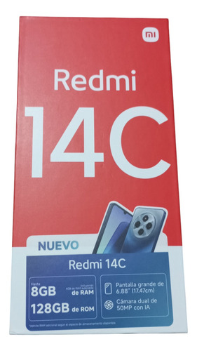 Celular Redmi 14c Dual Sim 128gb 8gb Ram 4g/lte Verde Musgo
